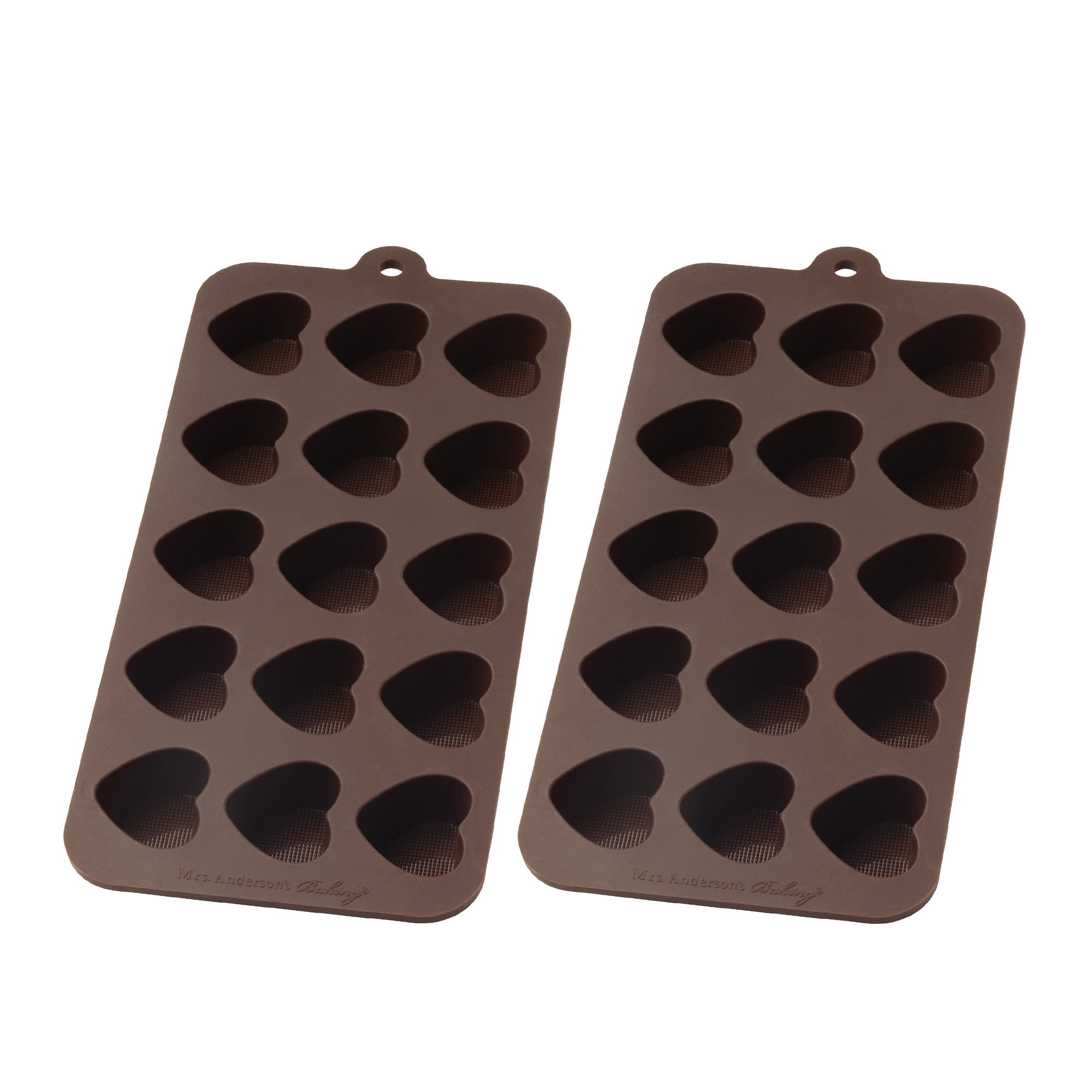Mrs. Anderson’s Baking Chocolate Mold, EuropeanGrade Silicone, Hearts