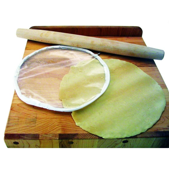 Mrs. Anderson’s Baking Easy No-Mess Pie Crust Maker Bag, BPA Free, Rolls 14-Inch Crust For 11 to 12-Inch Pies