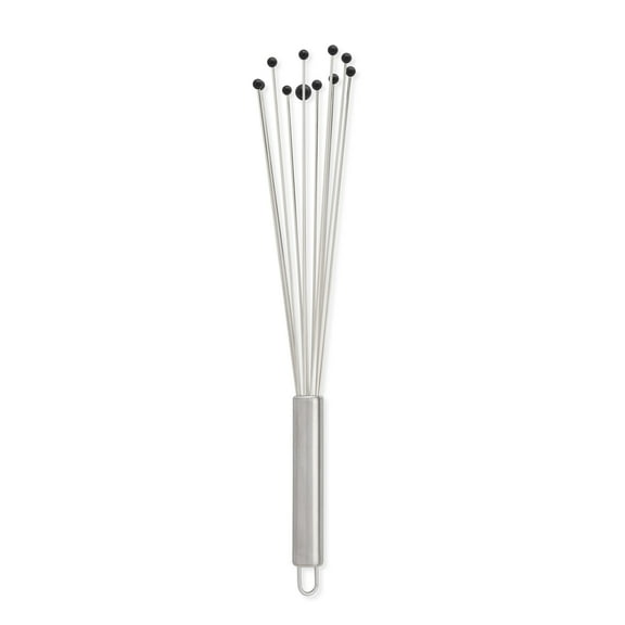 Mrs. Anderson's Baking Non-Stick Ball Whisk, Stainless Steel with Silicone Tips