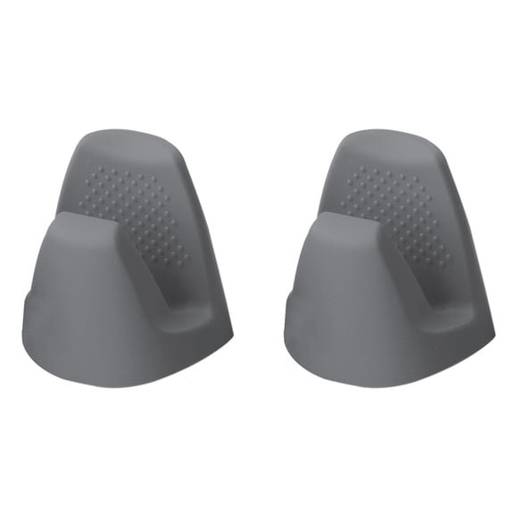 Mrs. Andersons Baking Silicone Pot Grabbers, Non-Stick, Non-Scratch, Non-Slip, Heat Safe, Set of 2