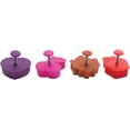 thumbnail image 1 of Mrs. Anderson's Baking Pie Crust Cookie Cutters, Set of 4, Spring-Action Embossing Cutters For Pie Crusts, Cookies, And Pastry Dough, 1 of 6