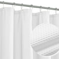 "Mrs Awesome Soft Polyester Embossed Microfiber Shower Curtain Liner