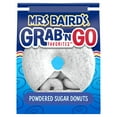 thumbnail image 1 of Mrs Baird's Grab 'n Go Favorites Powdered Sugar Donuts, 10 oz, Donuts, Bag, 1 of 7