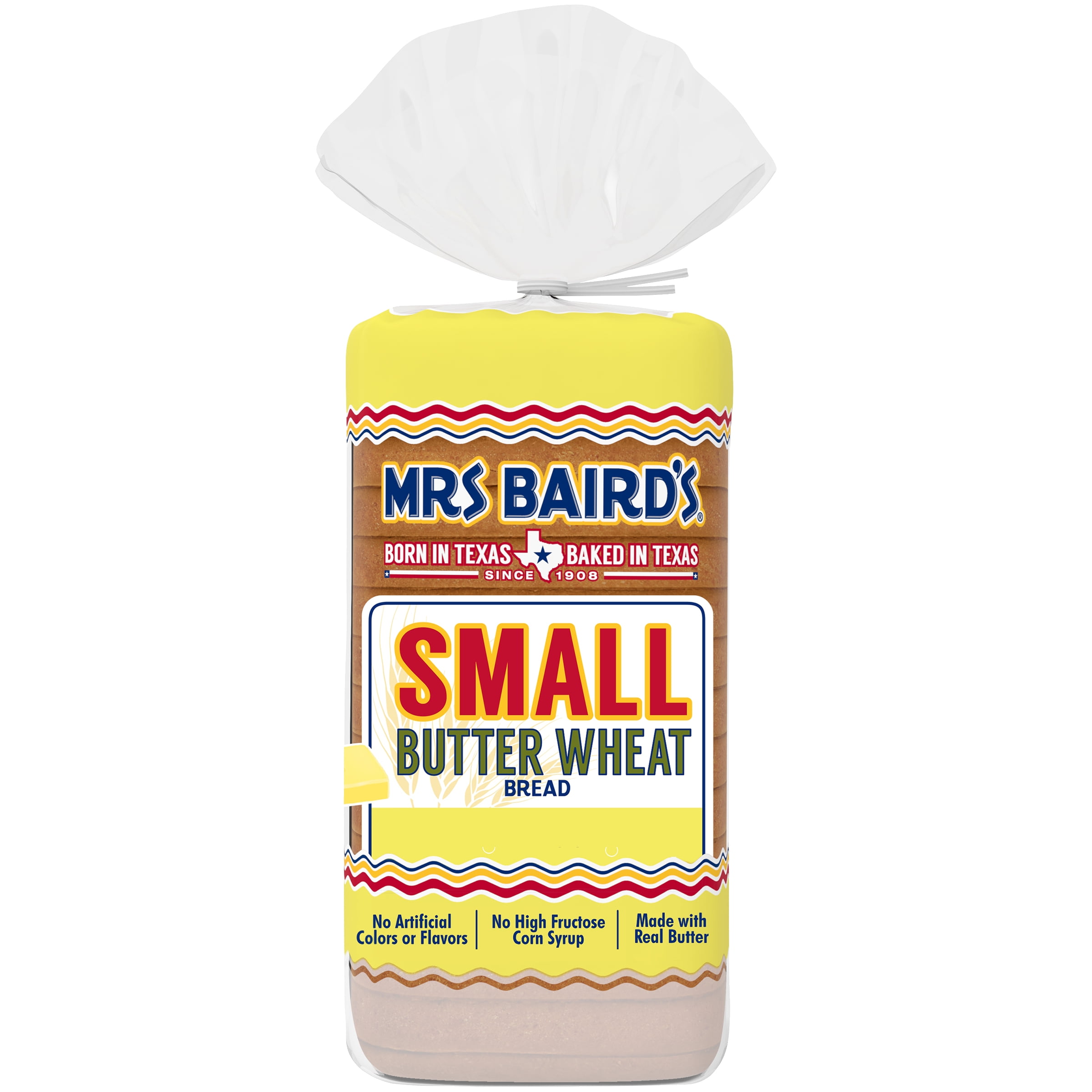 Mrs Baird's Small Butter Wheat Bread, 16 oz - Walmart.com