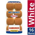 thumbnail image 1 of Mrs Baird's Texas Bread Classic Hamburger Buns, 16 count, 1 of 13