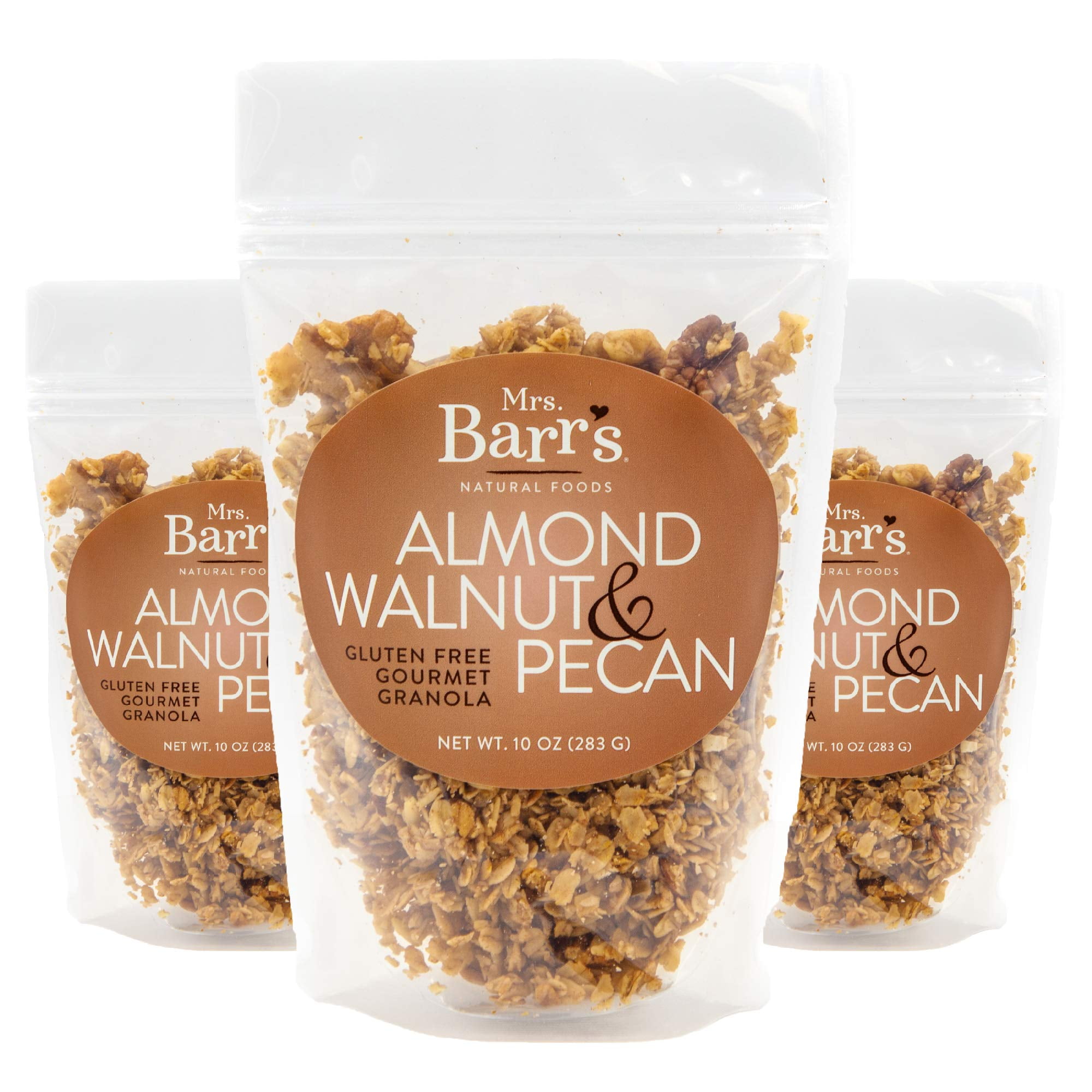 Mrs. Barr’s Natural Foods MMF7 Granola Almond, Walnut & Pecan
