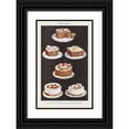 thumbnail image 1 of Mrs. Beeton''s Book of Household Management 17x24 Black Ornate Wood Framed with Double Matting Museum Art Print Titled - Fancy Cakes, 1 of 4
