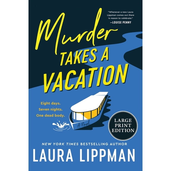 Mrs. Blossom Mystery Murder Takes a Vacation: A Novel (Large Print), Book 1, (Paperback)