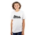 thumbnail image 1 of Mrs. Bride Bachelorette Honeymoon Women's Plus Size Graphic Tee Brisco Brands 5X, 1 of 5