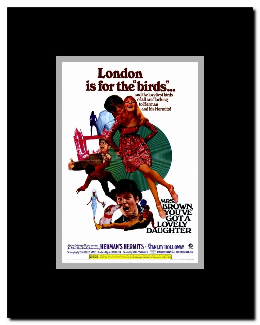 Mrs. Brown You've Got a Lovely Daughter Framed Movie Poster