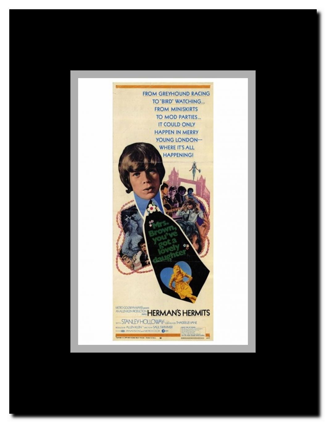 Mrs. Brown You've Got a Lovely Daughter Framed Movie Poster