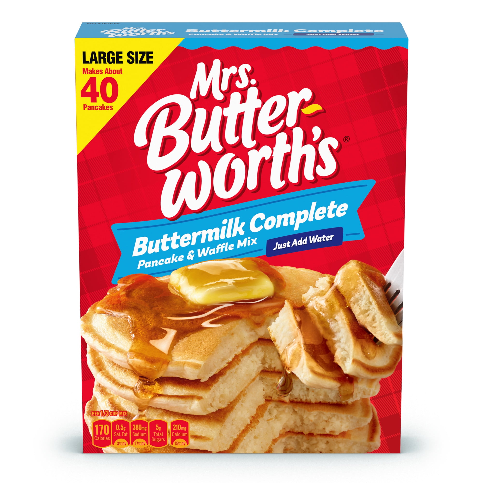Mrs. Butterworth's Buttermilk Complete Pancake & Waffle Mix, 32 oz