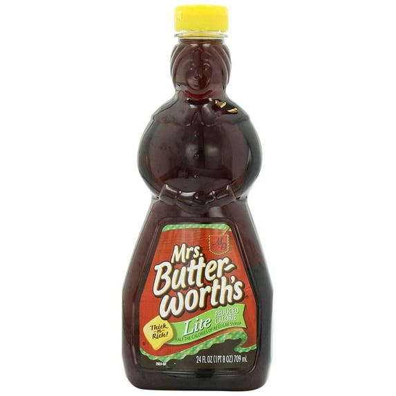 Mrs. Butterworth's Lite Syrup, 24-Ounce (Pack of 4)