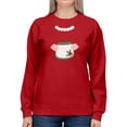 thumbnail image 1 of Mrs. Claus Clothing Sweatshirt Women -Smartprints Designs, Female XX-Large, 1 of 3