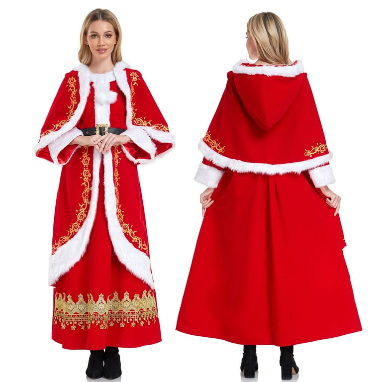 Deluxe Santa Cloak Deluxe Adult Red Deluxe Santa Cloak Deluxe Adult Red