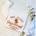 thumbnail image 1 of Mrs. Claus Gingerbread Embroidered Sweatshirt, 1 of 5