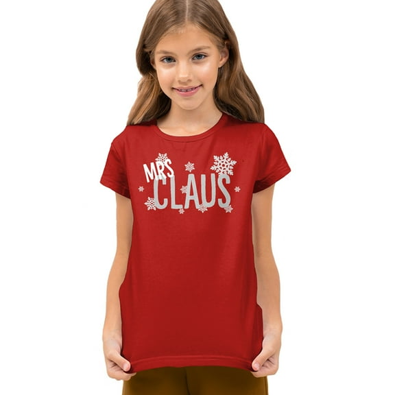Mrs Claus This Christmas Unisex Youth T Shirt