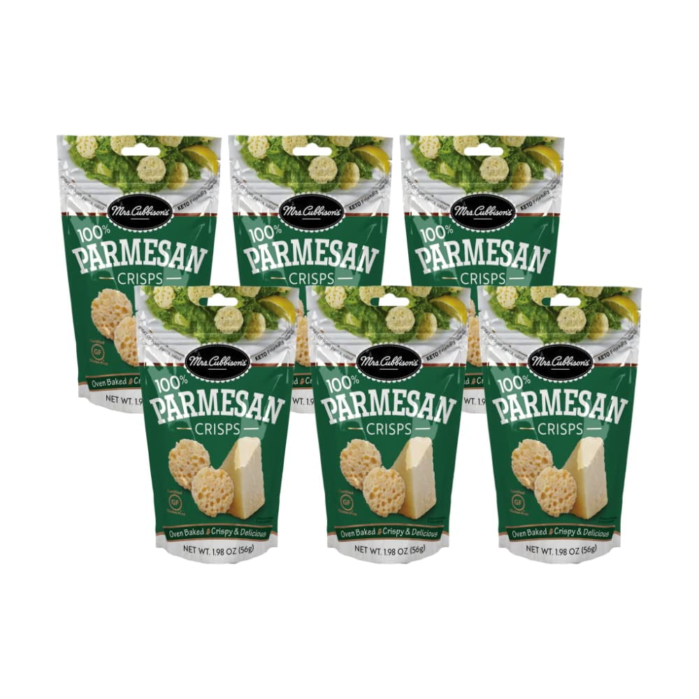 Mrs. Cubbison's Cheese Crisps Great for Snacking and Salad Topper