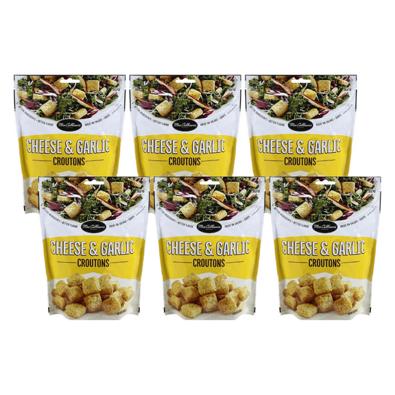 Mrs. Cubbison's Cheese & Garlic Croutons, 5 oz (6-Pack)