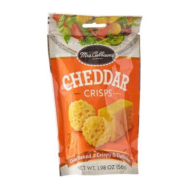 Mrs. Cubbison's Mrs. Cubbison S Cheddar Cheese Crisps, 1.98 Ounces, 9