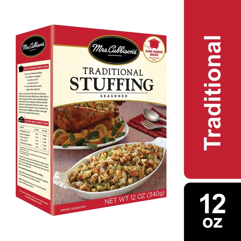 Mrs. Cubbison's Seasoned Turkey Stuffing Mix, 12 oz Box