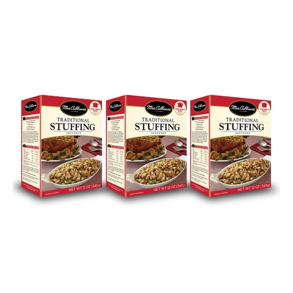 Mrs. Cubbison's Stuffing Mix, Traditional, 12 oz (Pack - 3)