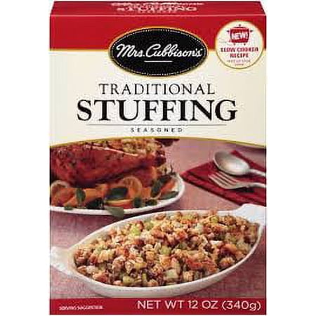 Mrs. Cubbison's Traditional Seasoned Stuffing Mix 12 oz (Pack of 8)