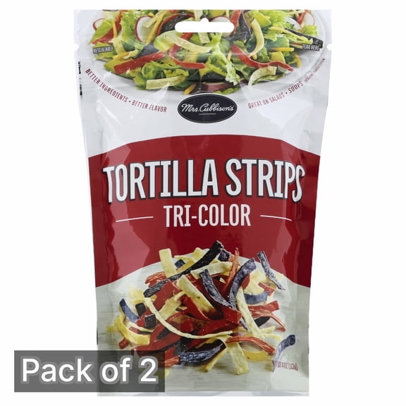 Mrs. Cubbison's Tri-Color Tortilla Strips (Pack of 2)