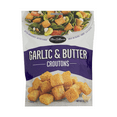 thumbnail image 1 of Mrs. Cubbison’s Wheat Garlic & Butter Croutons, 5 oz ,  Whole Wheat, Crunchy Texture, Shelf-Stable, Plastic Bag, 1 of 5