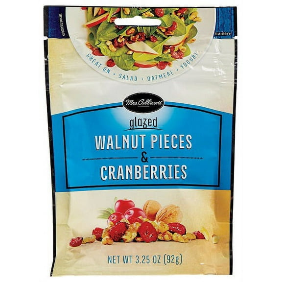 Mrs. Cubbisons Glazed Walnut Pieces and Cranberries