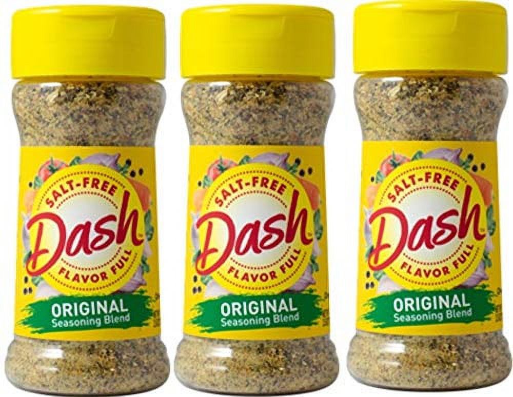 Mrs. Dash 00008 SaltFree 2.5 oz. Original Seasoning Blend (Pack of 3