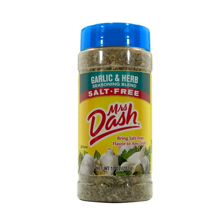 Mrs. Dash Garlic & Herb All Natural Seasoning Blend 2.5 oz