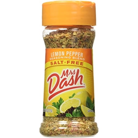 Mrs. Dash Lemon Pepper Salt-Free Seasoning, Pack Of 2