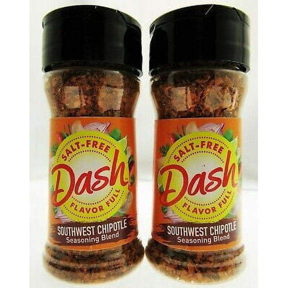 Mrs. Dash Lot 2 ~ Southwest Chipotle  ~ Salt - Free No MSG Seasoning