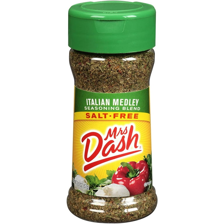 Mrs. Dash Seasoning Blend, Italian Medley 2 Oz, Salt, Spices & Seasonings