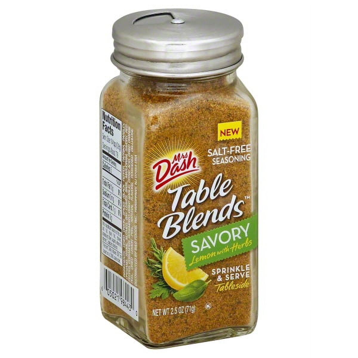 Mrs. Dash Lemon Pepper Salt-Free Seasoning, Pack of 2