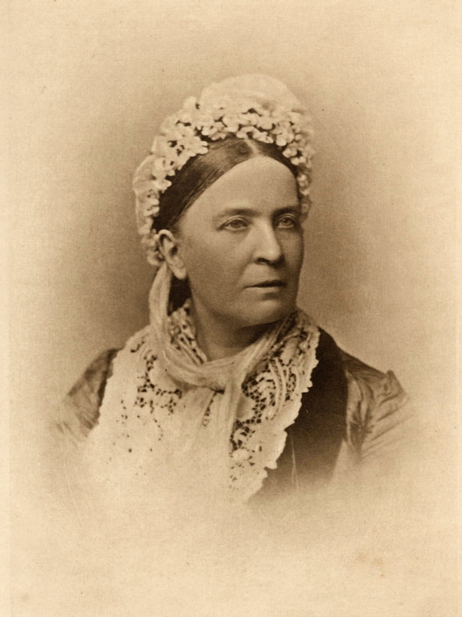 Mrs Delia Parnell Nee Stewart Mother Of Charles Stewart Parnell Canvas Art - Ken Welsh Design Pics (13 x 17)