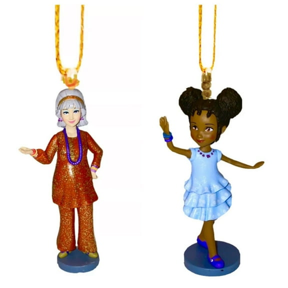 Mrs Devine & Bree Pvc Figure Figurine Ornament Figure Figurine Charm Fancy Nancy