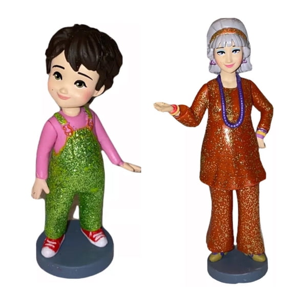 Mrs Devine & Jojo Jo Clancy Pvc Cake Topper Figure Figurine 3 Fancy Nancy New