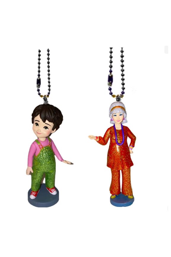 Mrs Devine & Jojo Jo Clancy Pvc Figure Keychain Dangler Ornament Fancy Nancy New