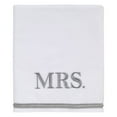 thumbnail image 1 of Mrs. Embroidered Bath Towel - White, 1 of 2