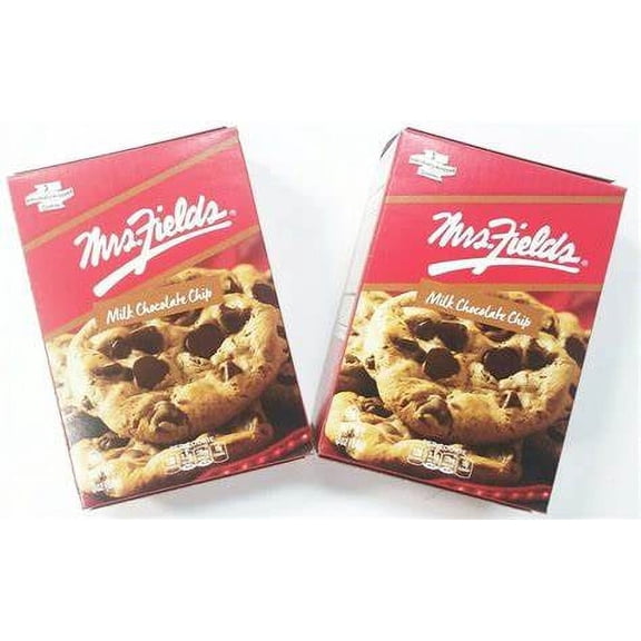 Mrs. Fields Milk Chocolate Chip Cookies, 3 oz. Boxes(2 Pack)