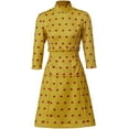 thumbnail image 1 of Mrs. Fox Fancy Dress Women's Printed A-Line Dress with Pocket, 1 of 7