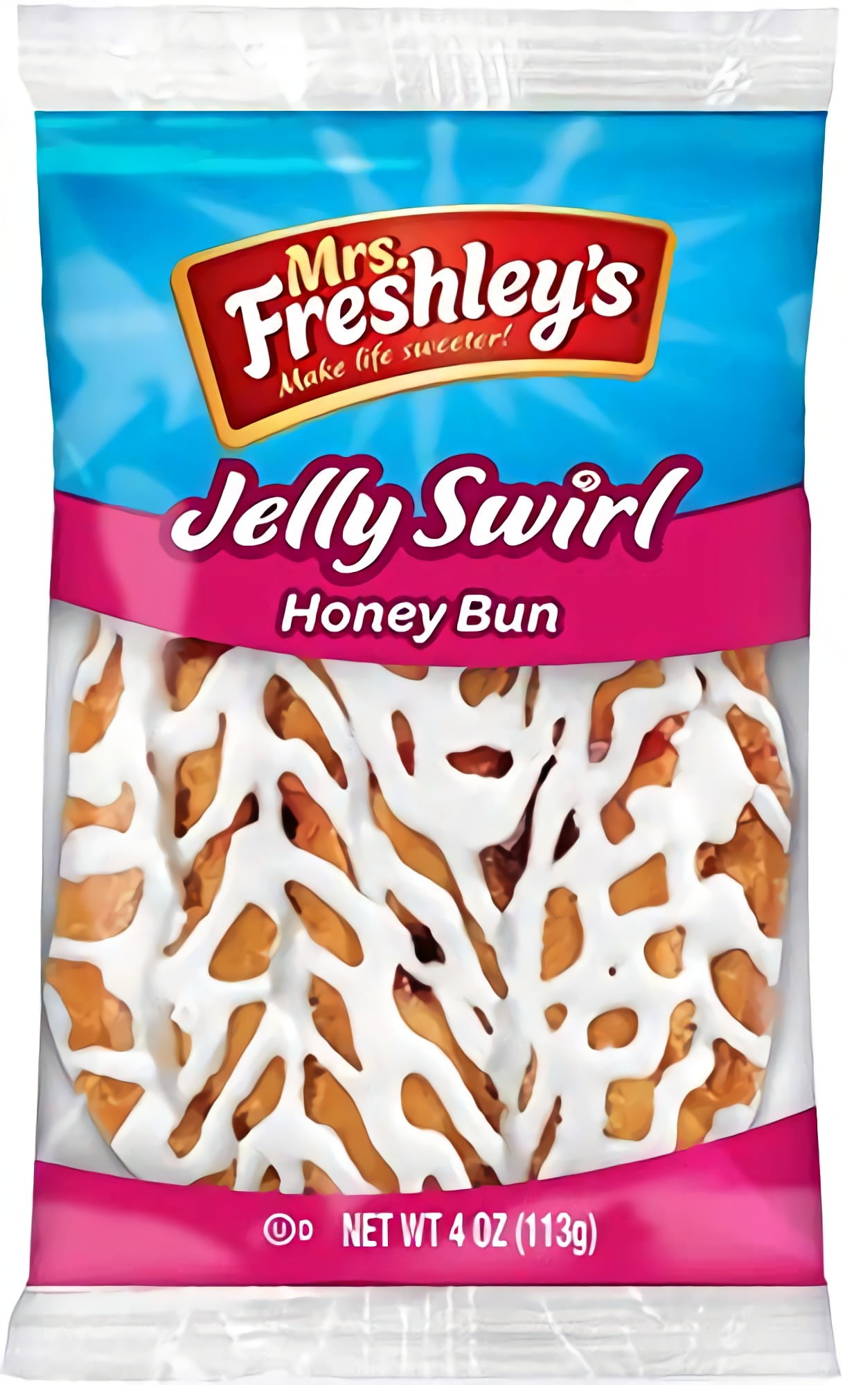 Mrs. Freshley's Jelly Swirl Honey Bun - Case of 9