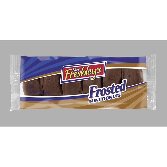 Mrs Freshleys Chocolate Mini Donut 3 3 Ounce 72 Per Case Walmart mrs-freshleys-chocolate-mini-donut-3-3-ounce-72-per-case-walmart