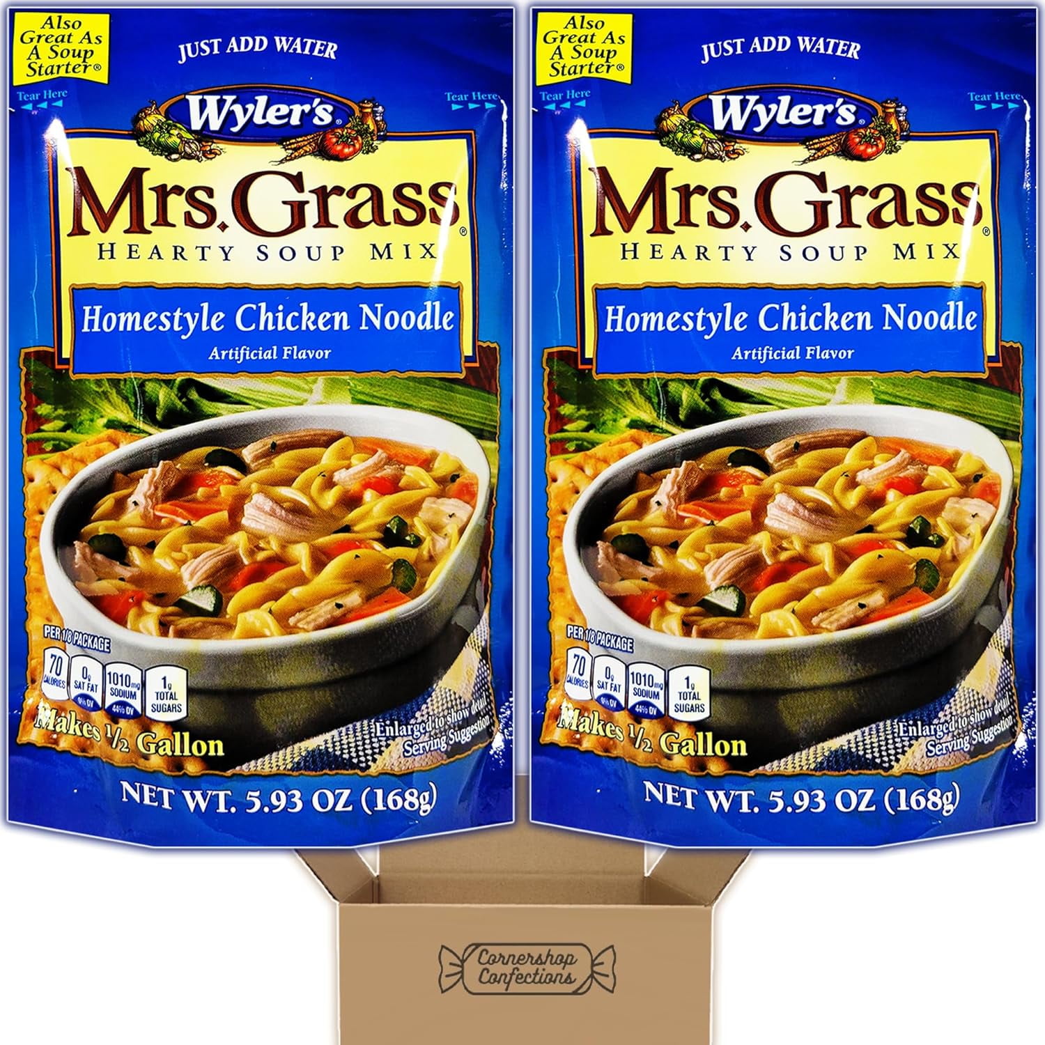 Mrs. Grass Soup Bundle | Soup packs for convenience stores