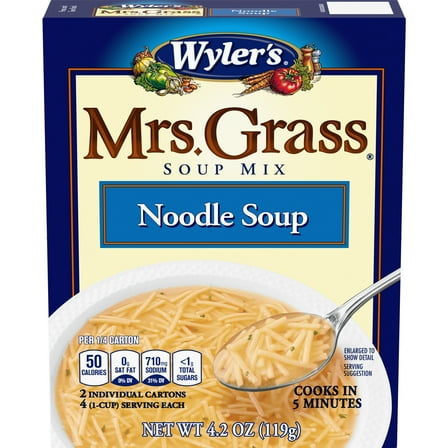 Mrs. Grass Noodle Soup Mix, 2 ct Pack