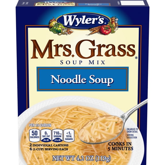 Mrs. Grass Noodle Soup Mix, 2 ct Pack