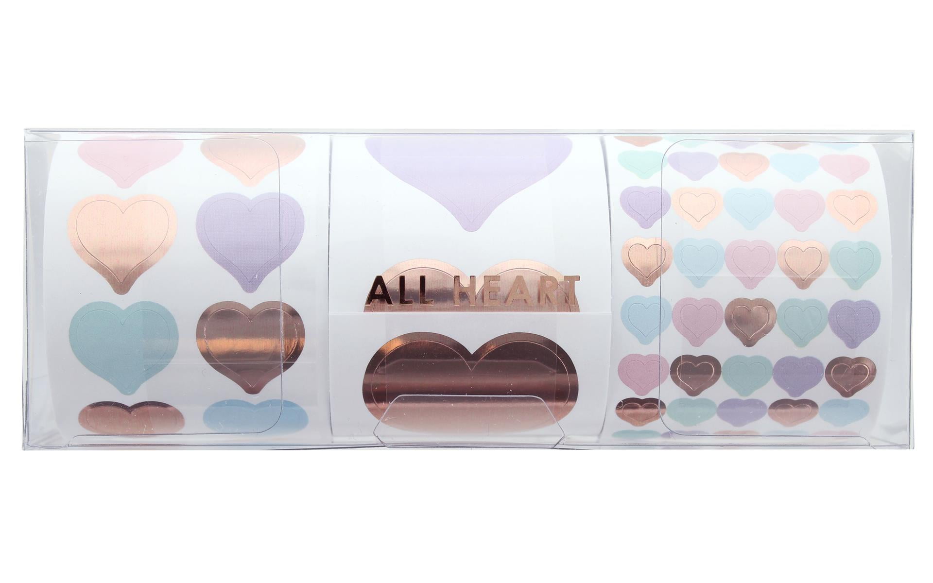 Mrs Grossman's Sticker 3 Roll Box All Heart