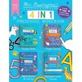 thumbnail image 1 of Mrs Huntington's 4 in 1 Preschool Workbook Ages 3-5, (Paperback), 1 of 1